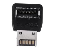 Kueohse Scheda madre per computer Tipo E USB 3.1 Tipo E Interfaccia E 90 Gradi Sterzo Anteriore Tipo C Adattatore Installato (PH74A)