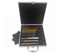 Kueohse Set di 10 forchette per la terapia dei chakra per la guarigione, multicolore