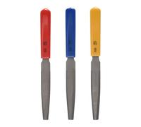 Kueohse Set di 3 da coniche per chitarra, con set di a taglio, doppio bordo, strumento per chitarra elettrica, per basso, 7,6