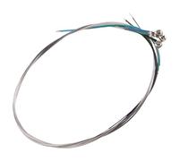 Kueohse Set di 4 corde per violino E-A-D-G in acciaio + filo di nichel, accessori per strumenti musicali