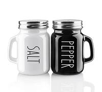 Kueohse Set di Sale e per la Fattoria, Simpatico Agitatore per Sale e da 4 Once, Arredamento Moderno Della Cucina Della Fattoria