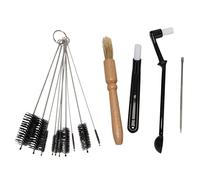 Kueohse Set per La Pulizia Della Macchina da Caffè 5 Pezzi per Macinacaffè per La Pulizia Della Testina del Gruppo Macchina da Caffè