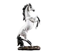 Kueohse Statua di galoppo per decorazioni per la casa statuetta di scultura ufficio decorazione