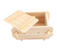 Kueohse Strumento per Stampi per Tofu, Pressa nel Legno Rimovibile, Kit per Stampi per Stampi per Tofu da Cucina di Casa per Stampo per Tofu DIY Che Cucina un Mano