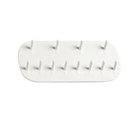 Kueohse Supporto A Parete per Gioielli, Espositore per Gioielli con Ganci, Portaoggetti, Organizzatore, Portagioielli per Orecchini, Anelli e Collane, Lavorazione di Alta Qualità