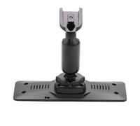 Kueohse Supporto di montaggio per specchietto retrovisore auto con supporto interno in alluminio ABS per la piastra posteriore dell'auto per gli accessori interni del DVR
