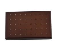 Kueohse Supporto in legno per orecchini, piercing, espositore per gioielli del corpo, accessori eleganti, organizer, pratico supporto per anelli delle labbra