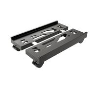 Kueohse Supporto Mobile Regolabile per CPU, Supporto Ventilato per Computer Tower Supporto per PC Tower con 4 Ruote Piroettanti, Supporto Scrivania