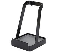 Kueohse Supporto per Coperchio Pentola, Portaoggetti da Cucina, Supporto per Rastrelliera per Cucchiai, Supporto per Coperchio in Acciaio Inossidabile, Utensili in Cucina, Nero