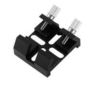 Kueohse Supporto telescopico per cannocchiale a coda di , scanalatura, supporto per cannocchiale, accessorio per telescopio astronomico, nero