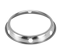 Kueohse Supporto universale Wok Pan Wok Ring/Metallic Round Bottom universale misura per fornelli a gas