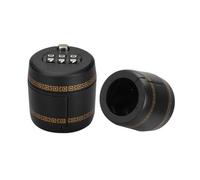 Kueohse Tappo di Sicurezza per Bottiglie di Soda - 2 Pezzi Lucchetto con Codice di Combinazione Password per Bottiglie di Vino, Birra e Liquore