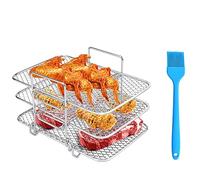 Kueohse Telaio per friggitrice ad aria in acciaio 304, essiccatore multistrato, tostapane, ricambi per friggitrice Dual Air