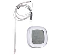 Kueohse Termometro digitale a base di carne per barbecue - lettore di temperatura del forno con sonde in filo metallico