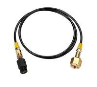 Kueohse Tubo di Collegamento per Acqua A W21.8-14 Tubo di Gonfiaggio per Macchina per Acqua Gassata da 1,5 M con Filtro