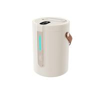 Kueohse Umidificatore A Fredda da 2,5 L con Luce Notturna, Doppio Ugello per Camera da Letto con Display LCD per Casa, Ufficio, Viaggio