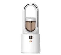 Kueohse Ventilatore A Spruzzo Foglie USB Mute Desktop Camera da Letto Luce Notturna Umidificazione Ventilatore Elettrico ()