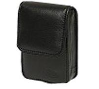 kürbi Otto Bilora Digi i-HS Borsa per fotocamera in pelle nero nero