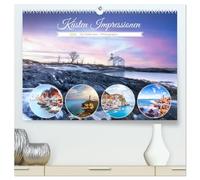 Küsten Impressionen (hochwertiger Premium Wandkalender 2026 DIN A2 quer), Kunstdruck in Hochglanz: Ein Feuerwerk der Farben an zauberhaften Küsten und Stränden auf unserer Erde.