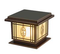 KUEYANB Lampada Da Esterno A Lanterna Cablata, Lampada Da Esterno Impermeabile, Palo Della Luce, Testa Di Lanterna Per Portico, Giardino, Adatta A Luoghi Umidi, Illuminazione Paesaggistica Decorativa