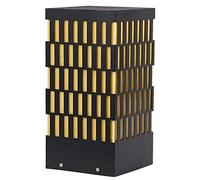 KUEYANB Lampada Da Giardino Minimalista Per Villa, Impermeabile, Per Cortile, Illuminazione Moderna Per Recinzione, Prato, Palo Per Lampada Da Esterno Creativo, Testa Di Lanterna Per Cancello, Patio