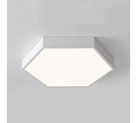 KUEYANB Lampada Da Soffitto Moderna Minimalista In Stile Nordico Macaron, Lampada Da Soffitto Esagonale Ultrasottile A Risparmio Energetico Per Cucina, Lampada Da Soffitto Per Interni Super Luminosa