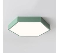 KUEYANB Lampada Da Soffitto Moderna Minimalista In Stile Nordico Macaron, Lampada Da Soffitto Esagonale Ultrasottile A Risparmio Energetico Per Cucina, Lampada Da Soffitto Per Interni Super Luminosa