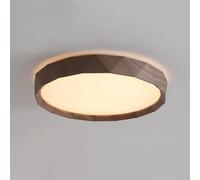 KUEYANB Plafoniera In Stile Wabi-sabi, Lampada Da Soffitto Creativa Vintage Per Camera Da Letto/studio, Illuminazione A LED Per Interni, Lampada Rotonda A Risparmio Energetico, Design Ultrasottile
