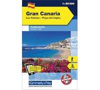 KuF Outdoorkarte Gran Canaria 1 : 50 000: Mit Las Palmas, Playa del Inglés. Touren für Wanderer, Biker und mehr! Wetterfest und leicht lesbar: 734