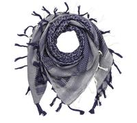 Kufiya blu Peshtemal tessitura Shemagh Sciarpa Arafat