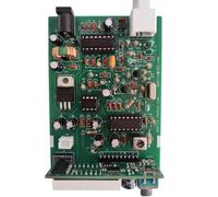 Kufughty R10 Ricevitore PLL a onde corte 3-23MH Kit FAI DA TE Alta Sensibilità Radio AM Radio Onde Corte Amatoriale DC12V