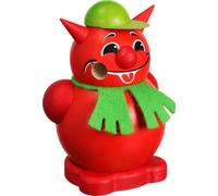 Kugelräucherfigur Piccolo Diavolo Bxhxt = 6x8x5cm Nuovo Figura Fumatori