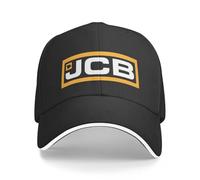 KUGEUII Cappellini ivi neutri per Il Tempo JCB DIY Logo Stampato per Uomo e Donna Cappellino papà Berretto Lavoro Cappello Pesca Cappellini Snapback Regolabili Cappellini Baseball Estivi Nuovi Regali
