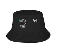 KUGEUII Cappellino da Baseball Unisex in Puro Cotone Traspirante Lewis Hamilton 2024 Un Cappello da Pescatore per Adulti Un Cappello da Pescatore Regali