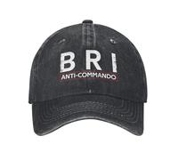 KUGEUII Sport Unisex all'aperto Personalizzato Francese Bri France Police Berretto da Baseball per Uomo Donna Cotone Traspirante Cappello da papà Cappelli Snapback all'aperto Regali