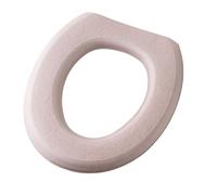 KUGGKKTP Coprisedili per WC Copriwater in Schiuma Lavabile con Adesivo, copriwater Impermeabile, Sedile del Water Riutilizzabile in Silicone for Quattro Stagioni, Accessori for la casa(Sakura Pink)