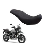 KUGVTER Coprisedile Protettivo Coprisedile in Rete 3D per Moto, coprisedile Termico con Protezione per Moto Guzzi V85 TT V85TT in Nylon