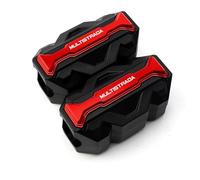 KUGVTER Moto Paraurti Trim Blocco di Protezione del Motore Guard per Ducati MULTISTRADA 950 1200/1260 /S/ST V2 V2S V4 Rally V4S (Colore : T-Red2)