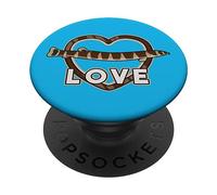 Kuhli Loach Love Amare Pesci d'acquario Acquarista PopSockets PopGrip Adesivo