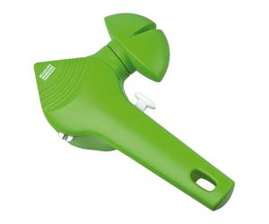 Kuhn Rikon 22895 - Apriscatole di Sicurezza Ergo Auto Safety, Non Produce residui Taglienti, Verde