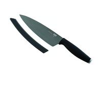 'Kuhn Rikon 26551 Coltello da cucina colori + ", Plastica, grafite, 30,5 x 5,1 x 1,3 cm