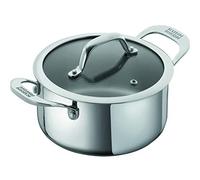 Kuhn Rikon Allround - Casseruola in acciaio INOX con coperchio in vetro