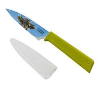 KUHN RIKON COLORI+ Coltello da ufficio seghettato Vach (Limited Edition), lama affilata in acciaio inox