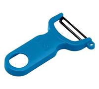 Kuhn Rikon Pelapatate e verdure con lama in acciaio, pelapatate leggero, Apple & More