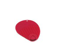 KUHN RIKON Stay Clean 28040-Spugna 3 in 1, Colore: Rosso, Silicone, 13x10x1.2cm