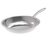 Kuhn Rikon Swiss Multiply - Padella da 26 cm, colore: Argento