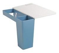 KUHN RIKON Wave - Contenitore per lavello, 25 cm, Colore: Blu e Bianco