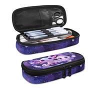 Kuiaobaty Astuccio per matite da ragazza con scomparto per penne integrato, grande capacità, resistente borsa per riporre articoli scolastici per bambini, Polpo Axolotl Kawaii, One Size, Animale