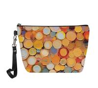 Kuiaobaty Borsa da trucco da donna in pelle borsa da bagno borsa da viaggio da donna borsa cosmetica borsa cosmetica borsa alla moda beauty bag, Anello Albero Vernice, Organizer per borse