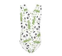 Kuiaobaty Costume da bagno per bambini Costume da bagno estivo per bambini Costume da bagno intero per bambini, Panda 1., 5-6 Anni